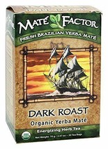 NEW The Mate Factor Organic Dark Roast Yerba Mate Teabags 20 CT - $10.90