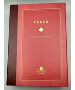 Bookshelf Games Poker Faux Book Case 200 Sealed Poker Chips &amp; Cards- Shi... - €20,43 EUR
