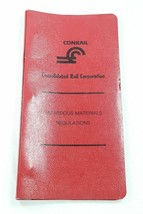 Conrail Consolidated Rail Corporation Hazardous Materials CT-225 Railroa... - £5.53 GBP