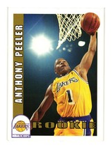 1992-93 Hoops #410 Anthony Peeler Los Angeles Lakers - £0.79 GBP