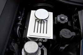 Corvette Brake Master Cylinder Cover Polished w/Ribbed Slots 2014-2019  C7-Z0... - £71.90 GBP