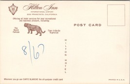 Hilton Inn San Francisco CA Postcard PC426 - £3.98 GBP