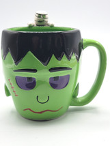 222fifth Fright Night Green Frankenstein Ghost 3D Coffee Tea Cocoa Cup Mug - £21.99 GBP