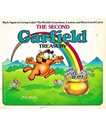 The Second Garfield Treasury Book Sunday Best Comics by Jim Davis Vintage - $8.95