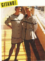 Misses Office Gitano Drawstring Hooded Jacket Top Skirt Pants Sew Pattern S8 - £7.98 GBP