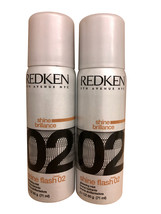 Redken Shine Flash 02 Glistening Mist 2.1 oz. set of 2 - £10.15 GBP