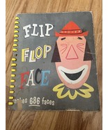 Flip Flop Face  Book Art Steckler Jack Built 1957 Vintage Childrens RARE - $715.48 MXN