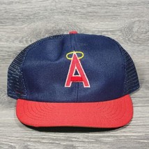 Vintage Angels Snapback Hat Cap MLB Anaheim California Adjustable Mesh B... - £18.43 GBP