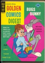 Golden Comics Digest #42 1970&#39;s-Bugs Bunny-Elmer Fudd-barber shop-FN - £33.48 GBP