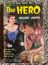 Millard Lampell THE HERO 1950 Football Romance Great Cover Art - $7.91