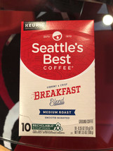 SEATTLE&#39;S BEST BREAKFAST BLEND COFFEE KCUPS 10CT - £10.40 GBP