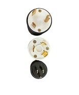 Youcheng Turn &amp; Pull Plug Kit Male Receptacles 3 Prong For Generators Re... - $16.82
