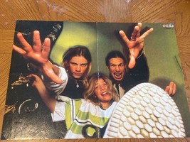 Hanson Madonna teen magazine poster clipping teen idols OKEJ 90&#39;s MMMBOP - £4.77 GBP