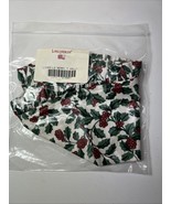 VTNG Longaberger Large Berry Liner Traditional Holly NIP Cottage Christmas - €12,07 EUR