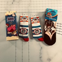 Vintage Rugrats Where&#39;s Waldo Looney Tunes Socks Youth Size 6 - 8 1/2 - £21.78 GBP