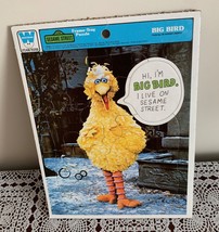 Whitman Western Publishing Sesame Street Big Bird Frame Tray Puzzle Vintage 1977 - £9.43 GBP