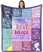 Niece Graduation Gift Ideas, Gifts For Niece Blanket, Birthday Gift For Niece - £28.21 GBP