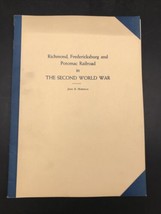 1948 Richmond Fredericksburg &amp; Potomac Railroad in 2nd World War RFP Mordecai - $30.65