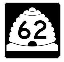 Utah State Highway 62 Sticker Decal R5398 Highway Route Sign - £1.13 GBP+