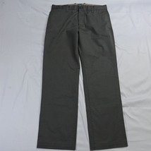 Gap 33 x 32 Gray Straight 100% Cotton Chino Pants - £11.81 GBP