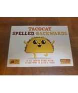 TACOCAT Spelled Backwards Game Spelling Board Ages 7+ 2 Players Open Box... - $128.48 MXN
