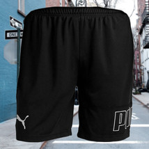 Nwt Puma Msrp $45.99 Sports X-SHRED Men&#39;s Black Pull On Elastic Shorts Size Xl - £17.25 GBP