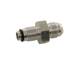Power Steering and Fuel Line Adapter Male 1/2&quot;-20 O-Ring to Male AN6 - £11.91 GBP
