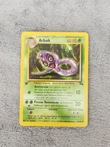 Spanish Arbok 31/62 LP 1st Edition Fossil Pokemon. Fast Shipping with Tr... - $99.98