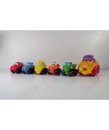 6 Tonka Chuck &amp; Friends Soft Plastic Toy Vehicles: Racecars, ATVs, 4&quot; Car - €8,49 EUR