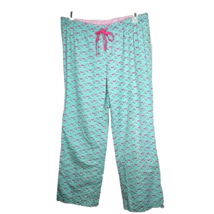 Vineyard Vines Lacrosse Whale Pajama Sleep Pants M Womens Lounge Cotton ... - $23.28