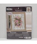 Bucilla Plaid Bees &amp; Blossoms Stamped Cross Stitch Kit #45580 - $908.88 MXN