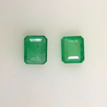Emerald pair, 1.44cwt. in total. Natural Earth Mined .  Appraisal $300 US - £117.67 GBP