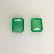 Emerald pair, 1.44cwt. in total. Natural Earth Mined .  Appraisal $300 US - £117.15 GBP