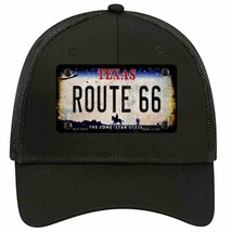 Route 66 Texas Rusty Novelty Black Mesh License Plate Hat - £23.24 GBP