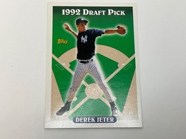 1993 Topps #98 Derek Jeter Baseball Trading Card New York Yankees Mint - £46.19 GBP