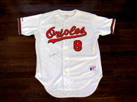 CAL RIPKEN JR IRON MAN BALT ORIOLES HOF SIGNED AUTO VTG RAWLINGS PRO JER... - £517.87 GBP