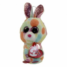 TY Basket Beanie Baby - BLOOMY the Rainbow Bunny Rabbit (3 inch) - $185.07 MXN
