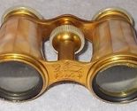Antique Victorian Lemaire Paris Opera Glasses Mother of Pearl 1884 Liegler - $165.75