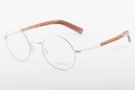 Tom Ford 5329 018 Silver Round Eyeglasses TF5329 018 46mm SMALL - $208.05