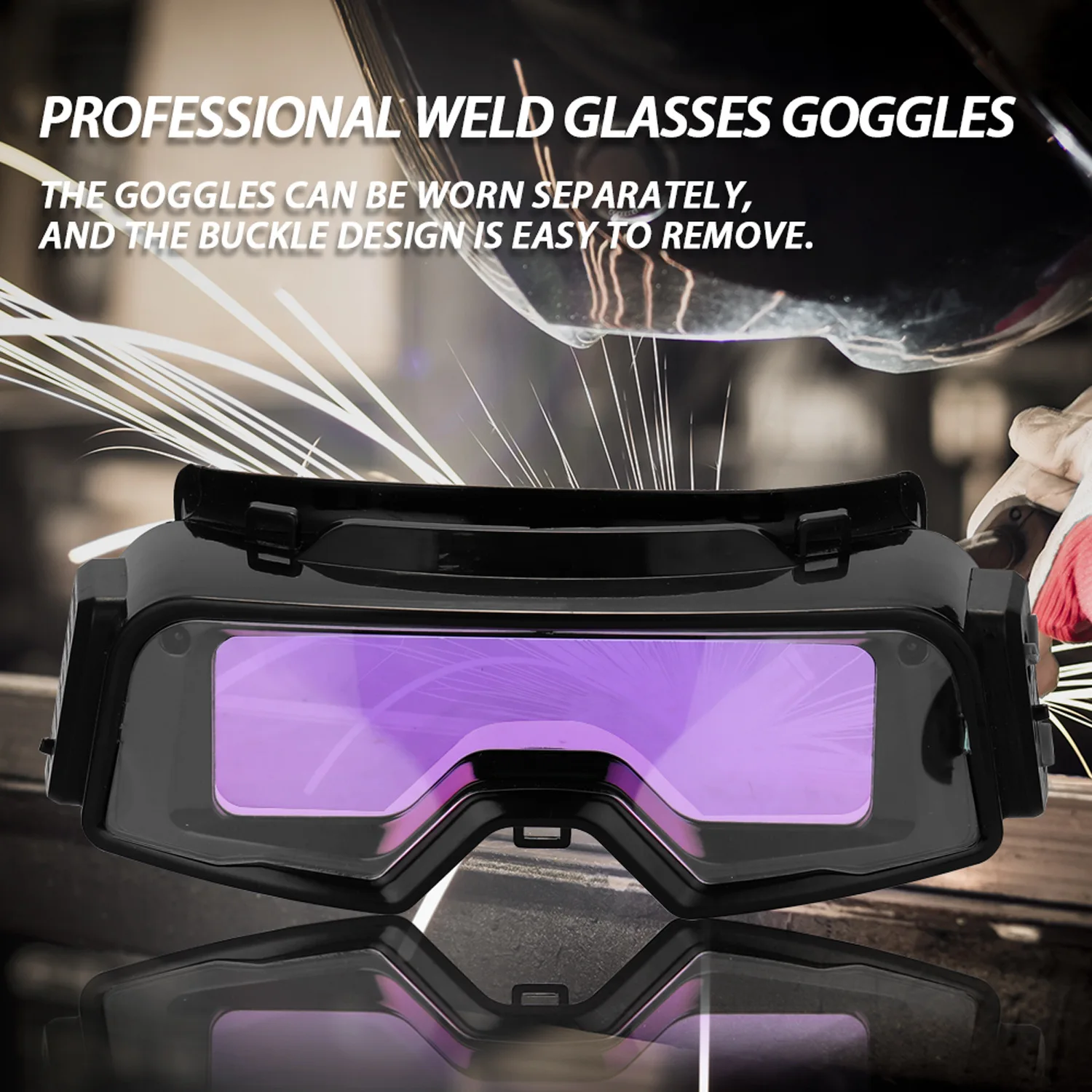 Auto Darkening Welding Goggles for TIG MIG MMA Professional Weld Gles Goggles - £250.96 GBP