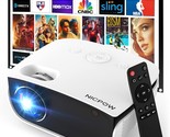 Outdoor Projector, Mini Projector With 100&quot; Screen, 1080P, And 240&quot; Supp... - $70.99