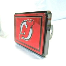 NHL New Jersey Devils Laser Cut Trailer Hitch Cap Cover by WinCraft - £21.88 GBP