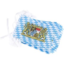 Bavarian Oktoberfest String Flags, Decorative German Pennant Banner (80 ... - £24.24 GBP