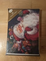 18 Holiday Cards Image Arts Santa Clause - £3.95 GBP