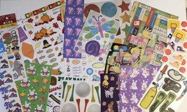 Scrapbooking &amp; Papercraft Stickers &amp; Punch-outs Large Lot  Kids, Sports, School - £7.21 GBP