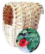 Parakeet Large Hut Bamboo Nest by Prevue Pet Products - £6.99 GBP