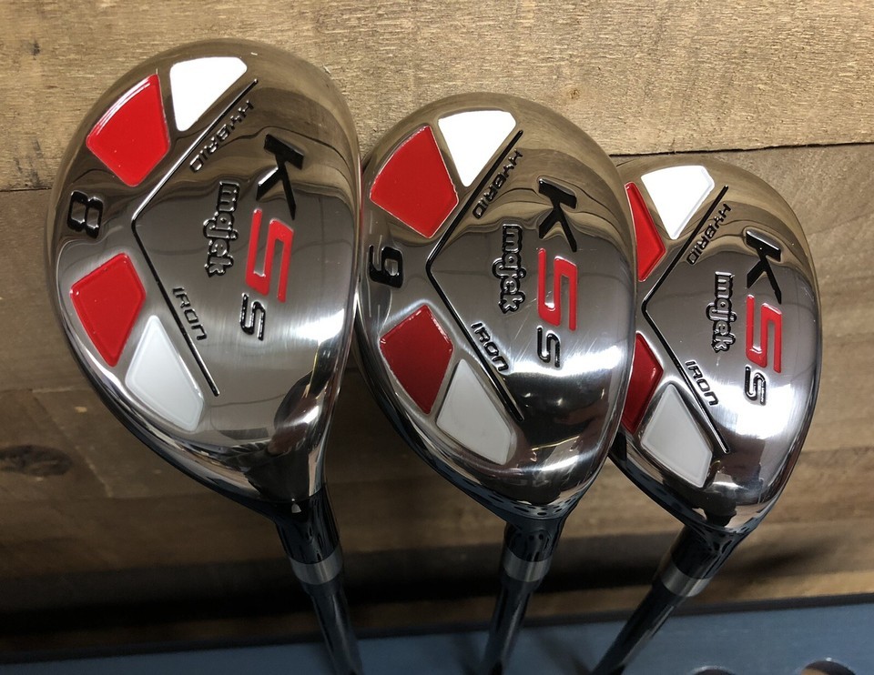 DEMO RH Senior Ladies Majek Golf Hybrid Set #8-PW Sr Lady Flex Graphite ... - $186.15
