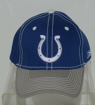 ReebokTeam Apparel Indianapolis Colts Football Blue Gray SIlver Cap - £19.65 GBP