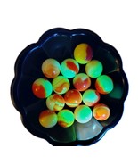 16  Beautiful Vintage Glass Marbles UV Reactive         (Ref 8) - $533.09 MXN