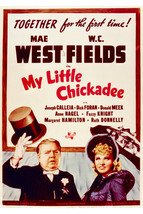 My Little Chickadee Featuring W.C. Fields, Mae West 11x14 Promotional Art - £11.26 GBP